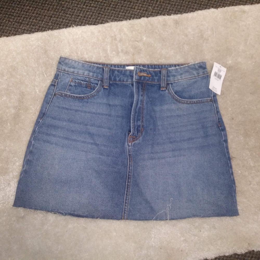 Jean Mini Skirt